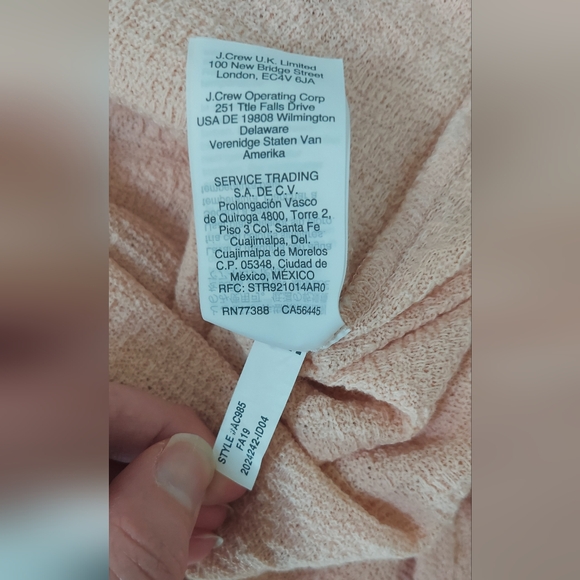 Madewell Texture & Thread Women's Flutter Sleeve Top - Picture 7 of 8